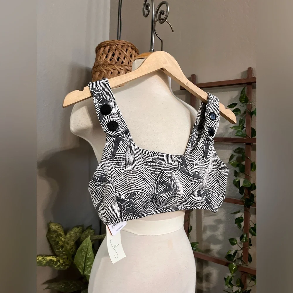 ▪️NWT Seea Georgia Bikini Top - Night Glide - Picture 8 of 10